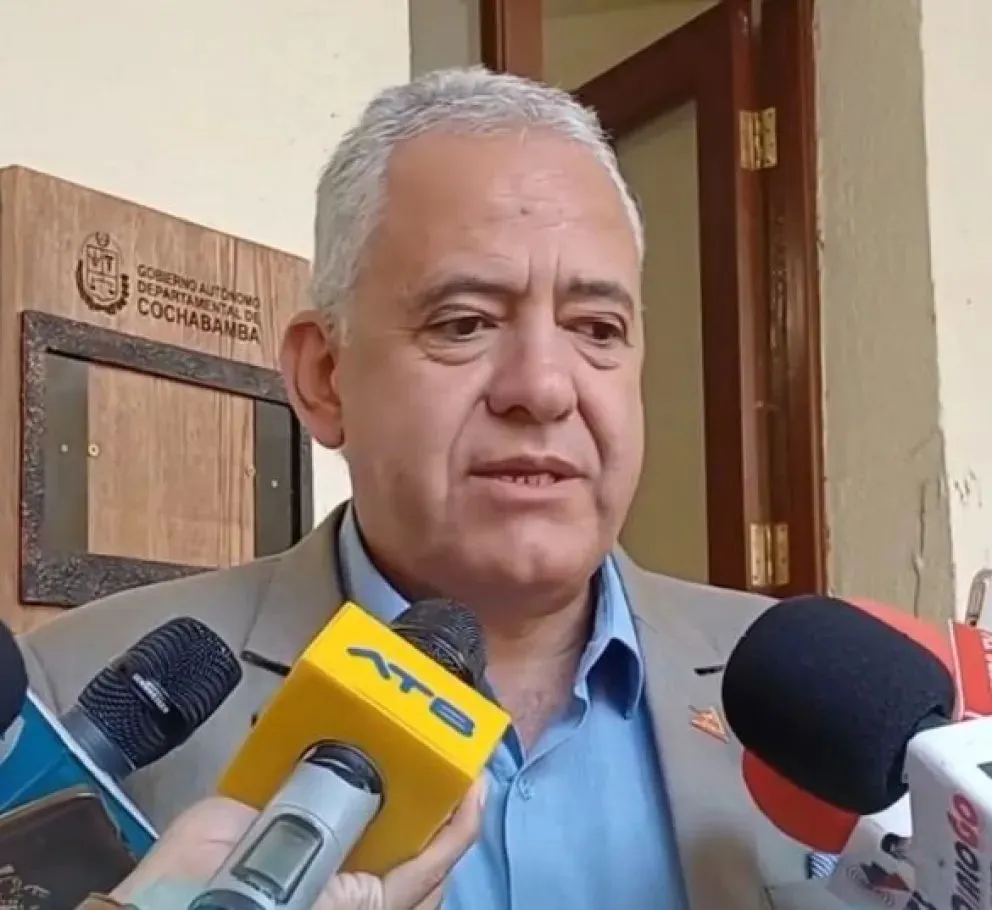 Luis Laredo, presidente de la Federación de Empresarios Privados de Cochabamba. Foto: Visión 360