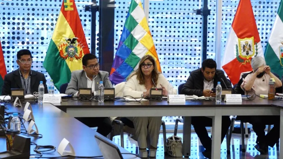 Legisladores trabajan en la revisión de documentos de los postulantes a magistrados. Foto. Cámara de Diputados