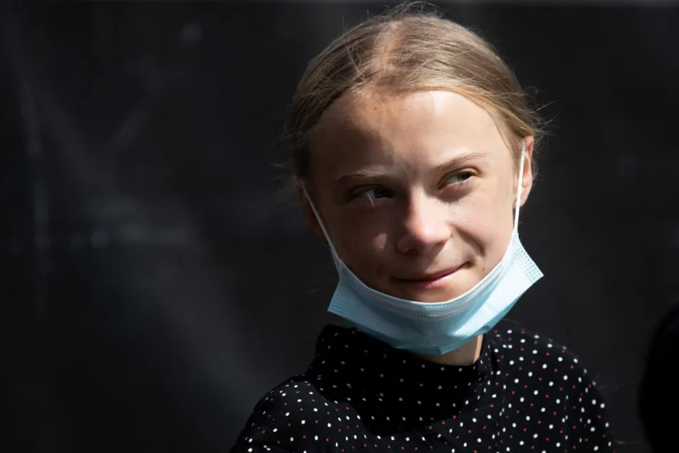 La activista ambiental sueca Greta Thunberg. Foto: EFE
