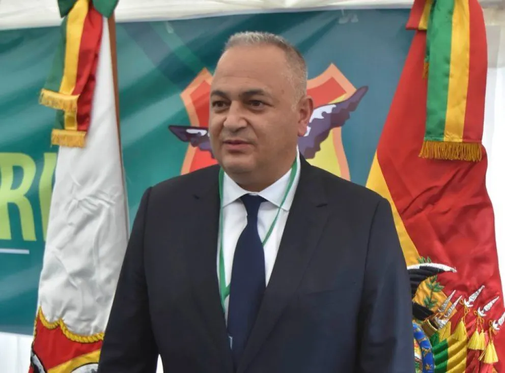 Fernando Costa Sarmiento, presidente de la Federación Boliviana de Fútbol. Foto: Visión 360