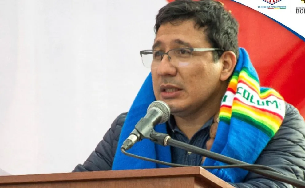 El ministro de Hidrocarburos, Franklin Molina. Foto: YPFB Corp. en Facebook