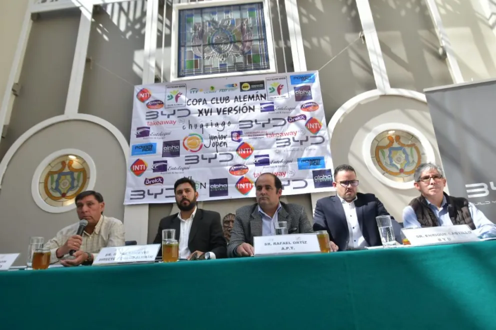 El lanzamiento oficial del Chuquiago Junior Open en La Paz. Foto: APG.