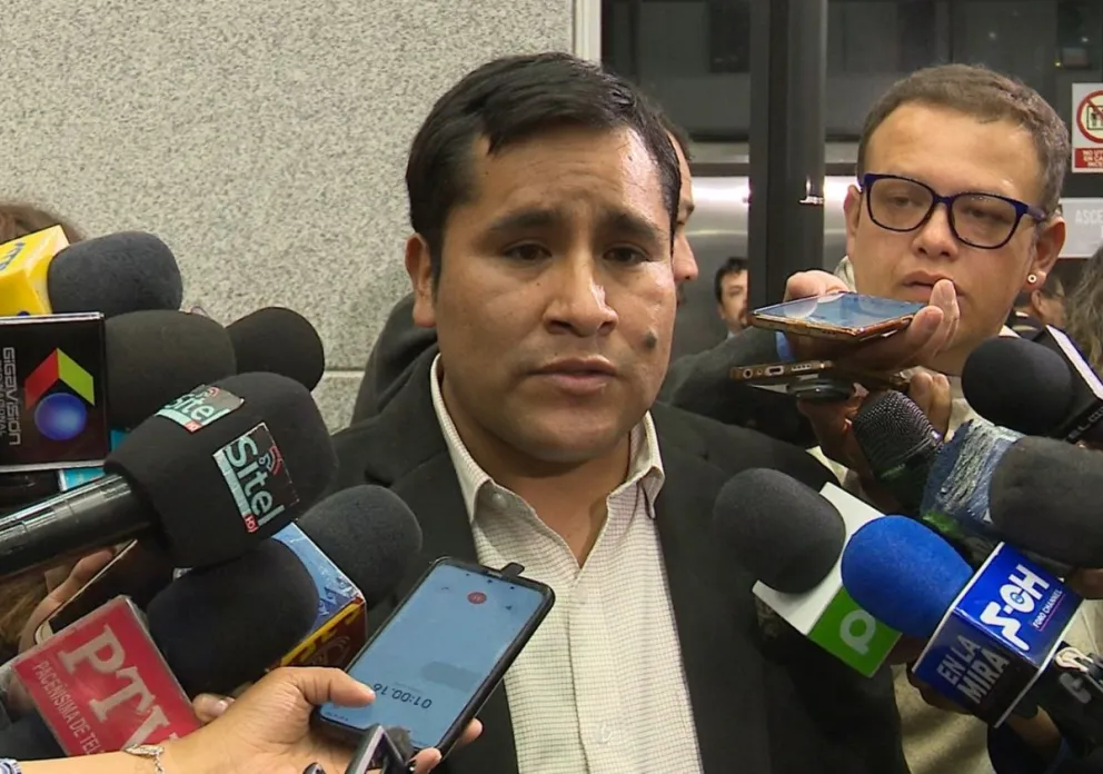 El presidente de la Cámara de Diputados, Israel Huaytari. Foto: Cámara de Diputados.