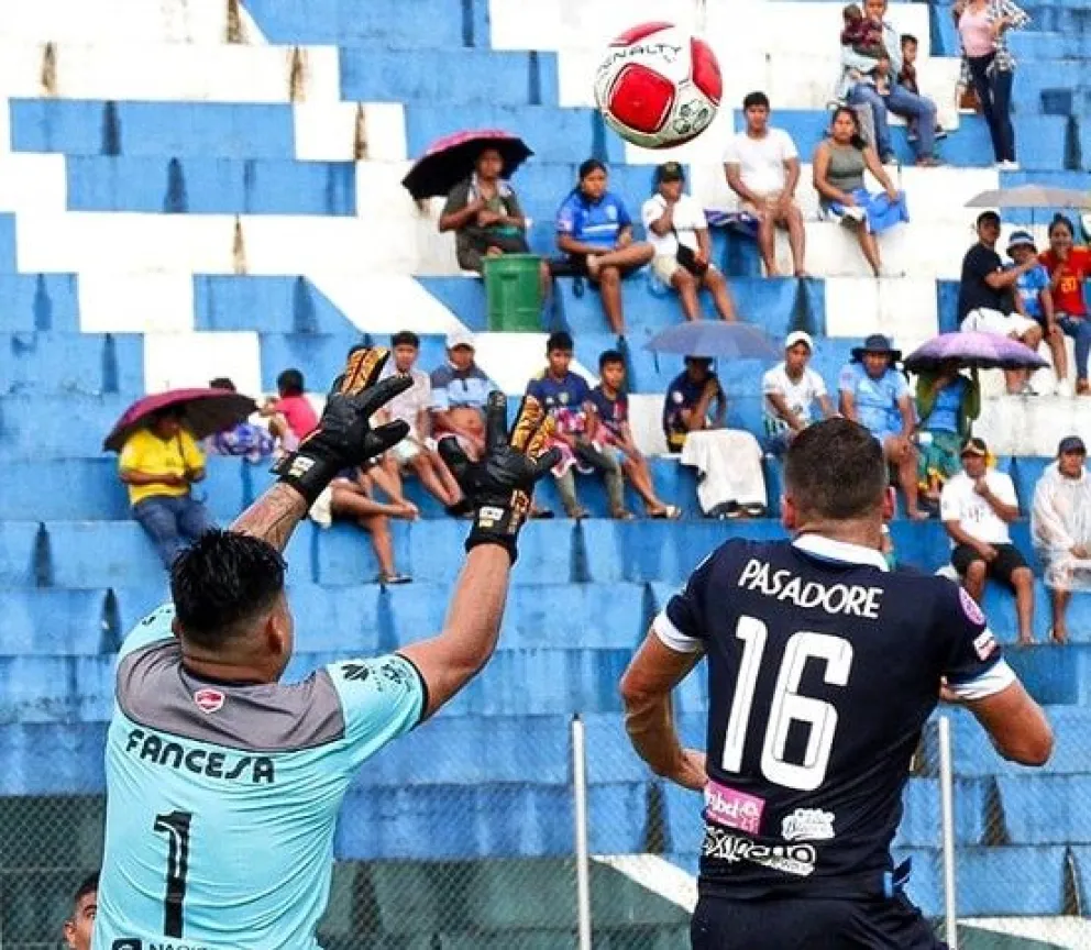 Incidencia del partido entre San Antonio y Guabirá. Foto: San Antonio Bulo Bulo.