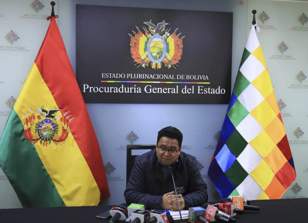 Cesar Siles, procurador del Estado. Foto: APG   