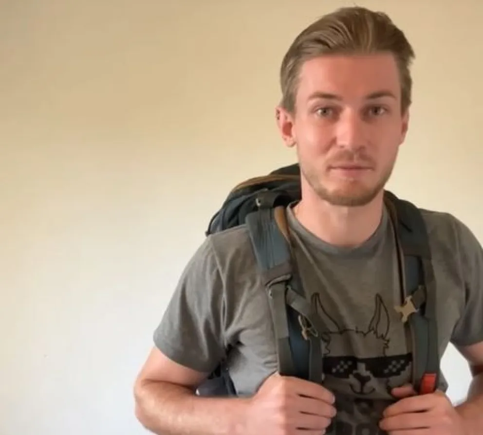 Dessard en su mensaje de despedida. Foto: Captura de video