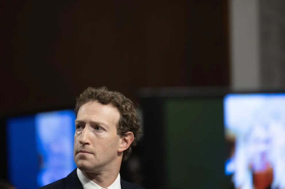 El director ejecutivo de Meta, Mark Zuckerberg. Fotos: EFE 