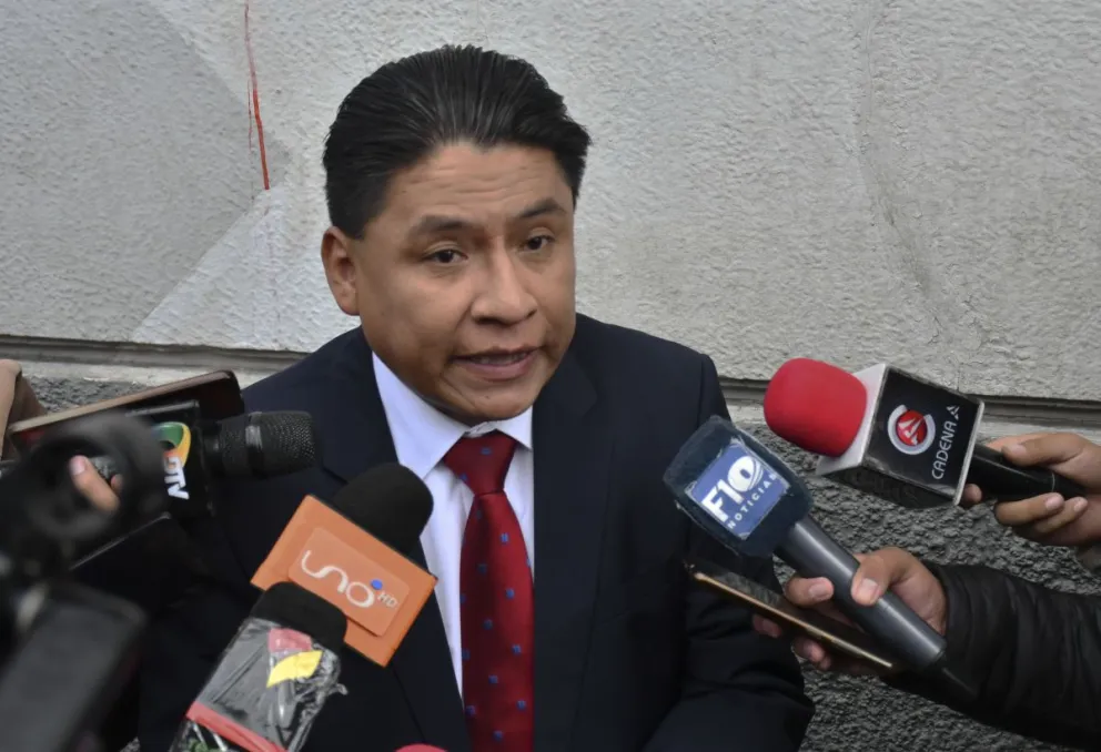 El ministro de Justicia, Iván Lima. Foto: APG
