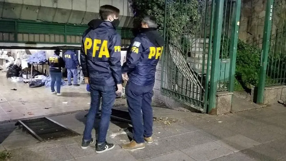 Efectivos de la Policía Federal Argentina en la capital de ese país. Foto: InfoGremiales