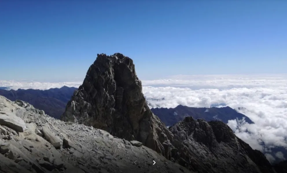 Una parte del glaciar Humbolt, o La Corona, en Venezuela, en una imagen de 2017. Foto: Google Maps / Alex Silva