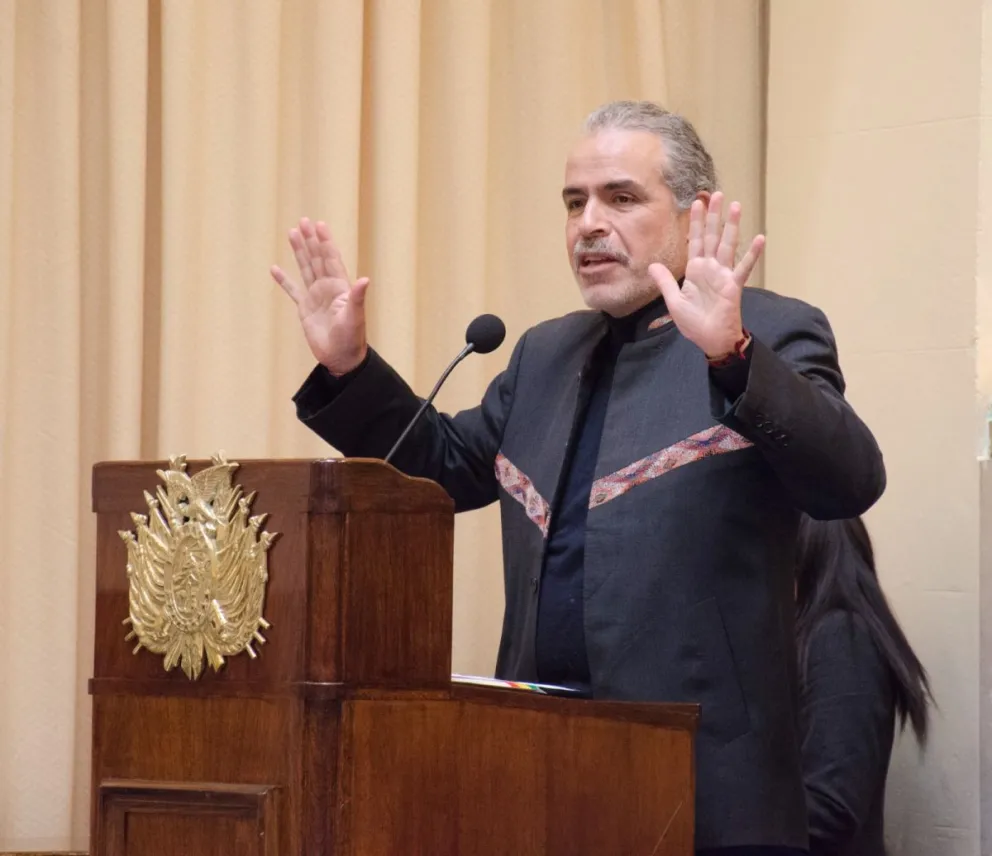 El secretario general de la Vicepresidencia, Juan Carlos Alurralde. Foto: Vicepresidencia