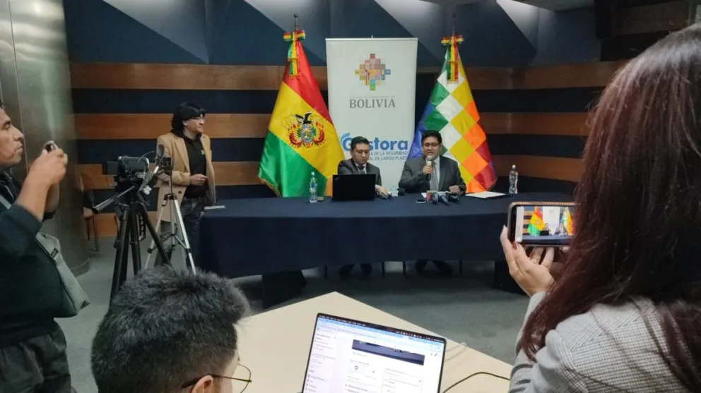 El gerente de la Gestora, Jaime Durán, destaca las inversiones realizadas por la entidad y el rendimiento obtenido. Foto: Gestora