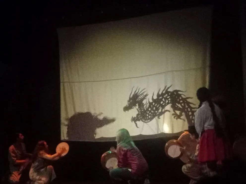 Una escena de la obra “Desmenuzada”. Foto: Liliana Carrillo V.