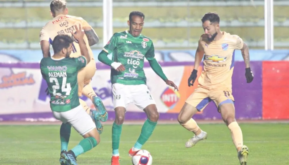 La Academia se impuso 1-0 en uno de los dos cotejos jugados en 2023 en La Paz. Foto: APG