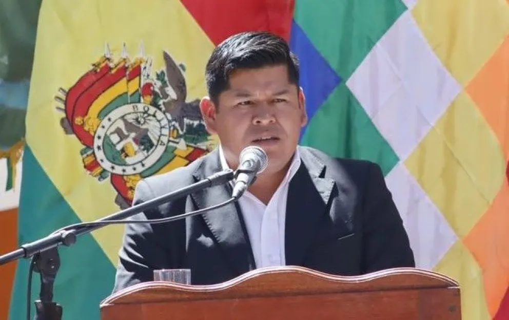 Jaime Mamani, viceministro de Sustancias Controladas. Foto: Ministerio de Gobierno 