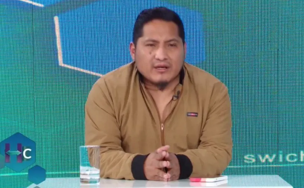 Vidal Gomez durante una entrevista este domingo. Foto: Captura de video