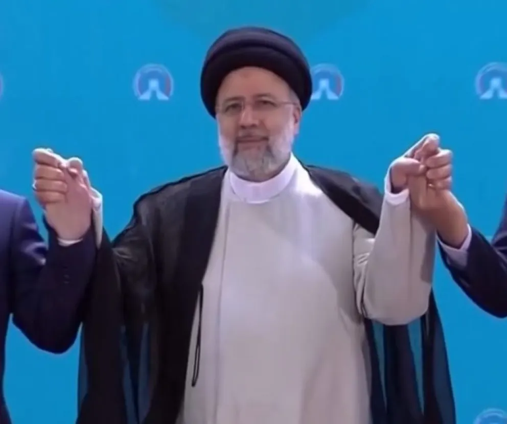 Ebrahim Raisi, extinto presidente iraní. Foto: Captura de video (BBC)