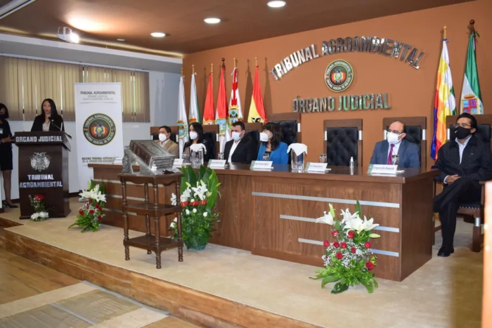 Magistrados del Tribunal Constitucional Plurinacional. Foto: TCP