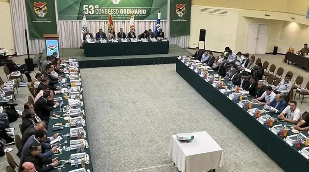 Un congreso de la FBF que el 17 de junio se volverá a reunir en Cochabamba. Foto: APG