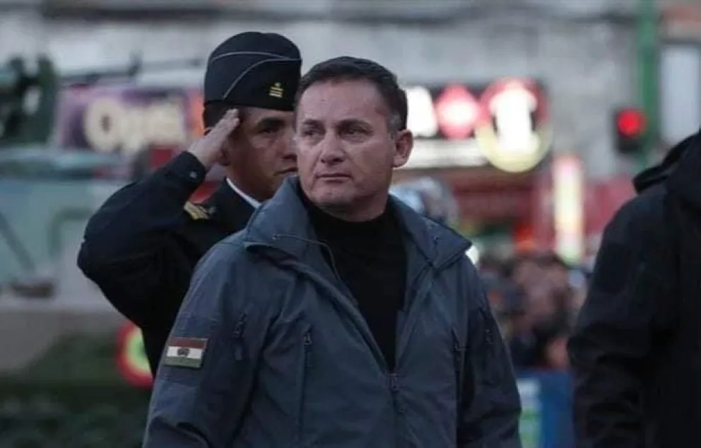 Fernando López, ministro de Defensa. Foto: Cuenta de X de la exautoridad