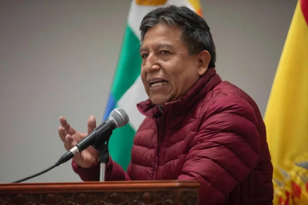 El vicepresidente y presidente nato de la Asamblea Legislativa Plurinacional (ALP), David Choquehuanca. Foto: ABI