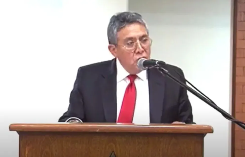 Giovanni Ortuño, presidente de la Confederación de Empresarios Privados de Bolivia (CEPB). Foto: Captura
