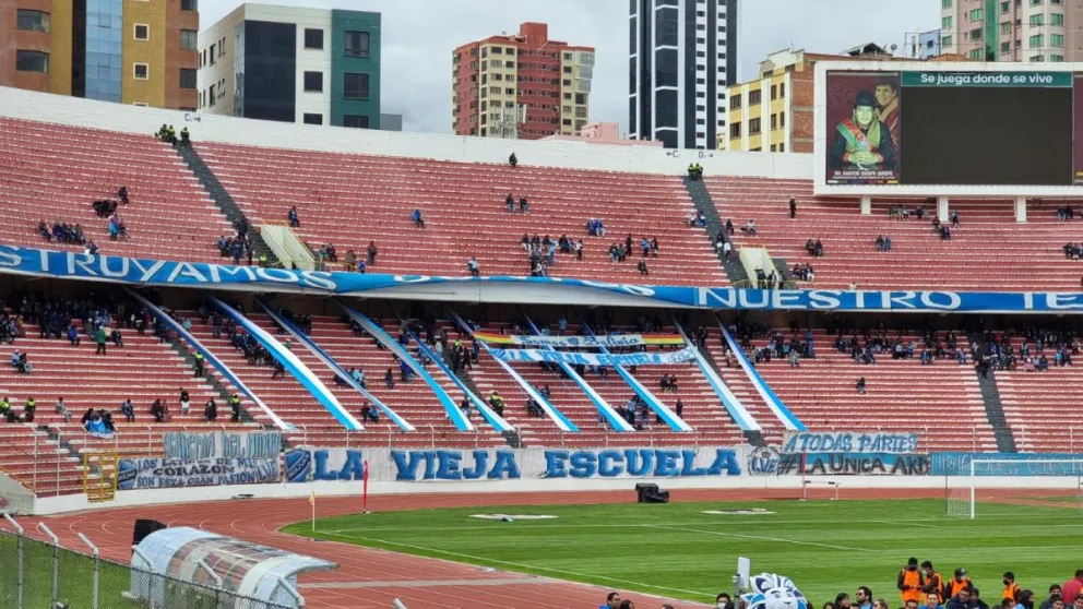 La tribuna norte del Siles. Foto: Archivo Digital.