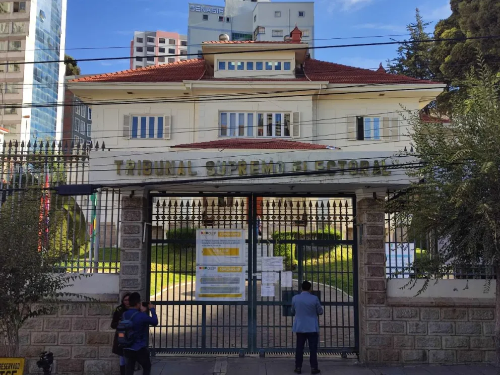 Instalaciones del Tribunal Supremo Electoral (TSE). Foto: TSE