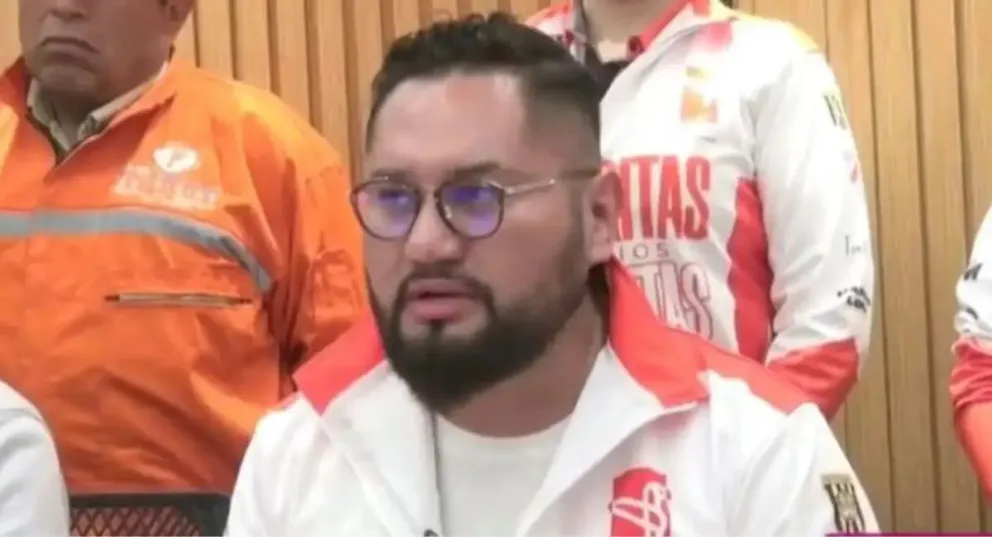 Harold Lora, gerente de Las Loritas, hoy aprehendido. Foto: Captura RTP