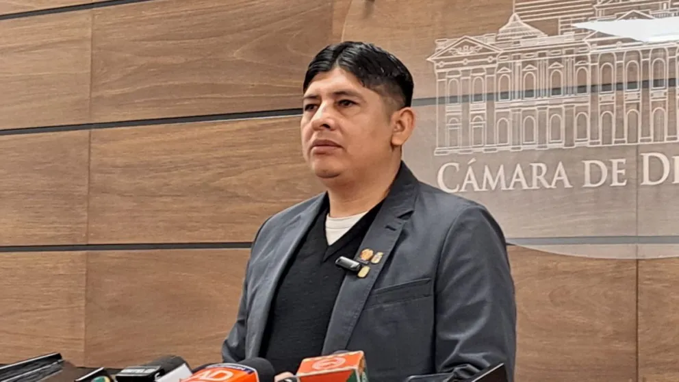 El diputado del ala "arcista" del MAS, Rolando Cuéllar. Foto: DTV