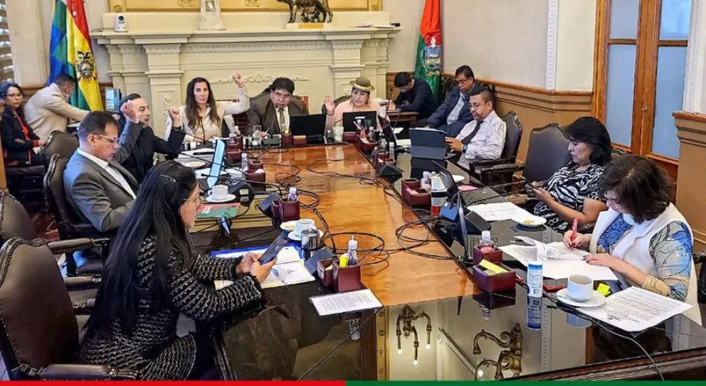 Una sesión del Concejo Municipal de La Paz. Foto: ABI (ilustrativa)