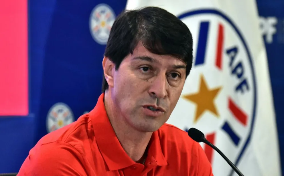 El argentino Daniel Garnero, DT de la selección paraguaya. Foto: EFE.