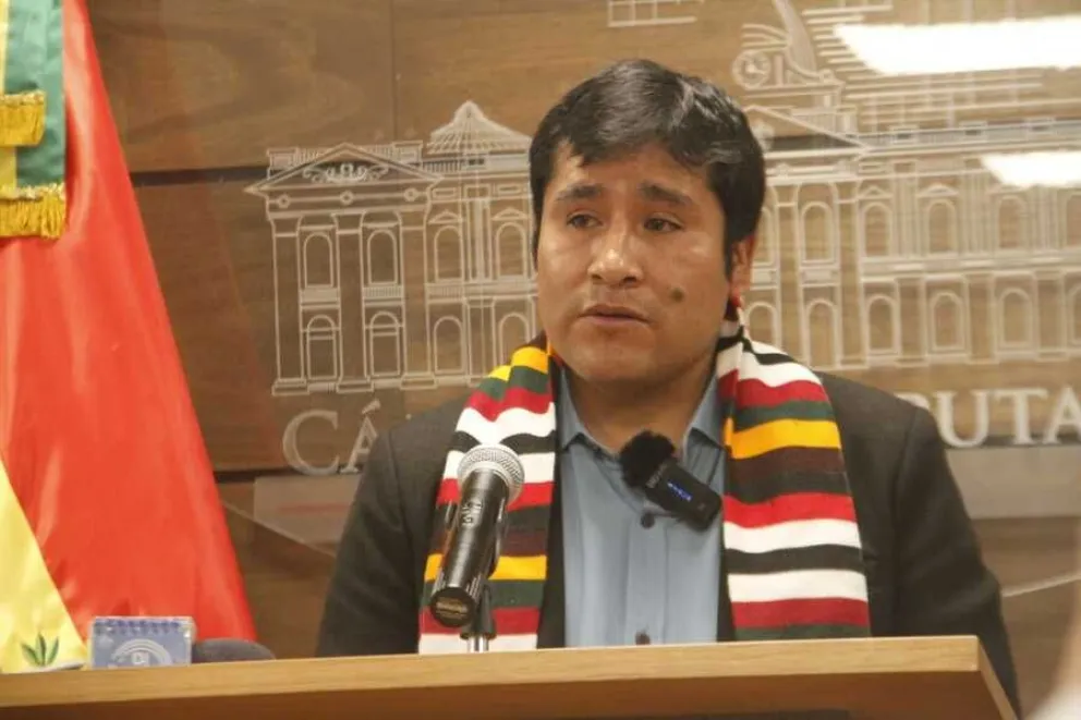 Israel Huaytari, presidente de la Cámara de Diputados. Foto: ABI