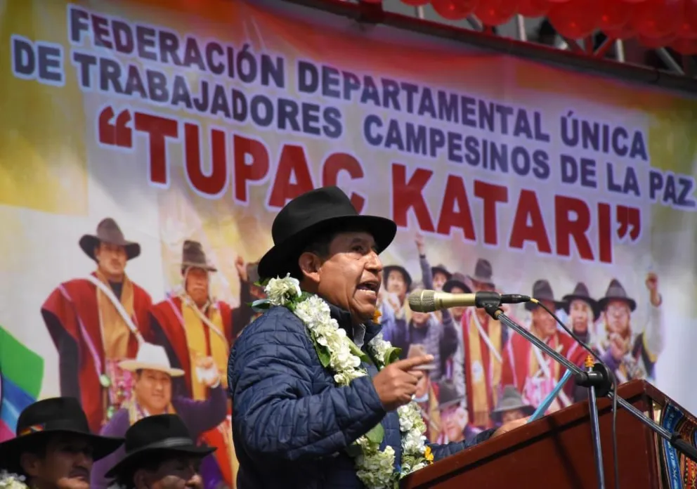 Choquehuanca Identifica Una Oposición “con Dos Rotros”, Uno Que ...