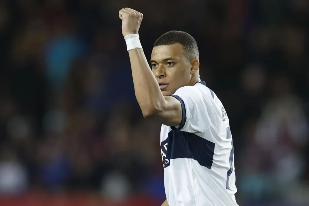 El delantero Kylian Mbappé será jugador del Real Madrid hasta 2029. Foto: EFE