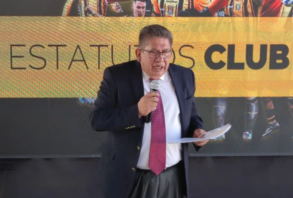 Ronald Crespo, presidente del club The Strongest. Foto: Archivo digital