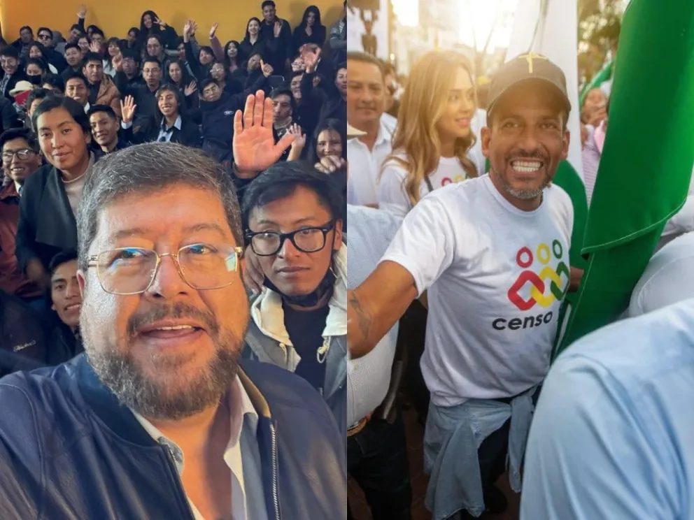 Doria Medina y Camacho en imágenes tomadas de sus redes. Fotos: @SDoriaMedina y @LuisFerCamachoV
