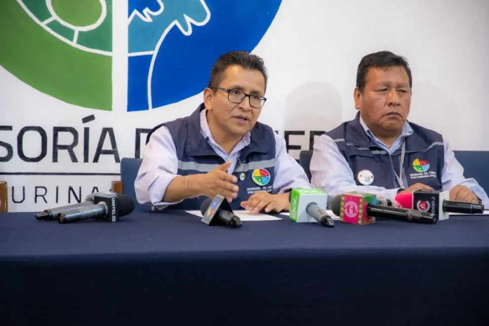 El defensor del pueblo, Pedro Callisaya, Foto: Defensoría del Pueblo