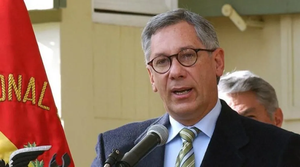 El exmandatario Eduardo Rodríguez Veltzé. Foto: Archivo