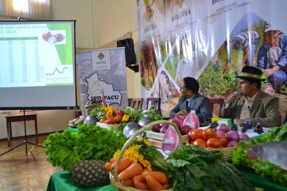 Realizarán las “Ferias del Campo a la Olla”, en las ciudades de Santa Cruz y La Paz.    Foto: Ministerio de Desarrollo Rural y Tierras.