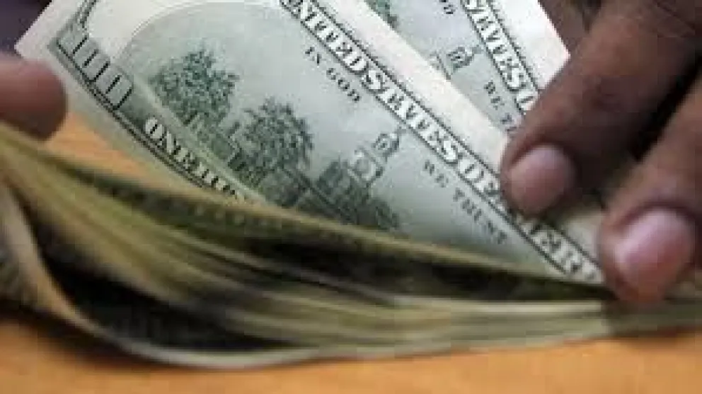 Dólares, la divisa estadounidense. Foto: ABI