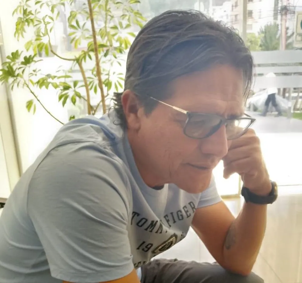 Flabio Torres en La Paz, analiza los próximos pasos del club. Foto Sports 360