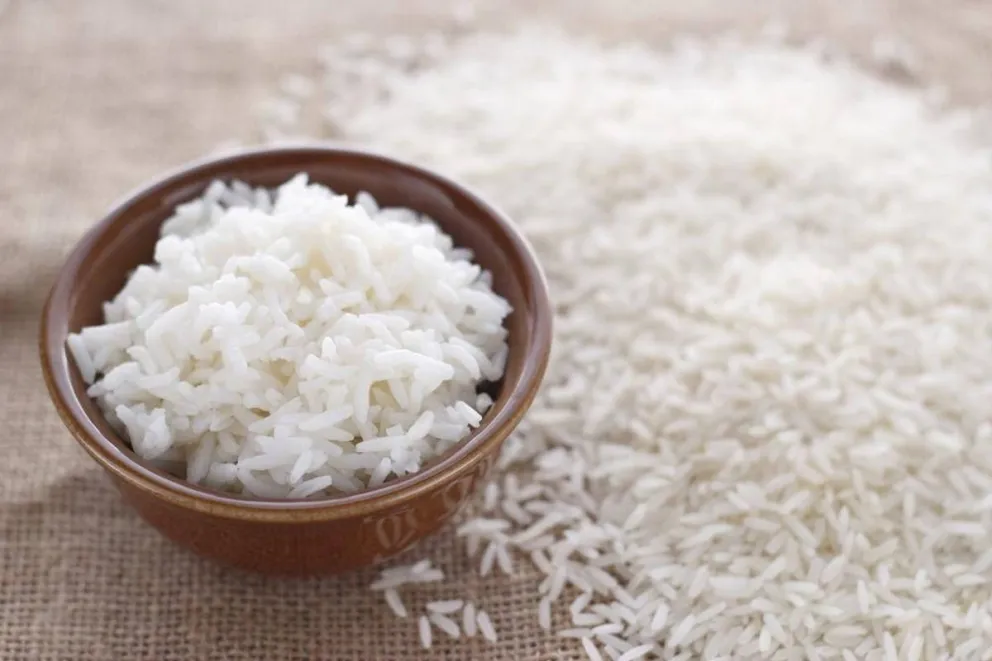 Una foto referencial de los granos de arroz. Foto: ingredientesbolivia.com
