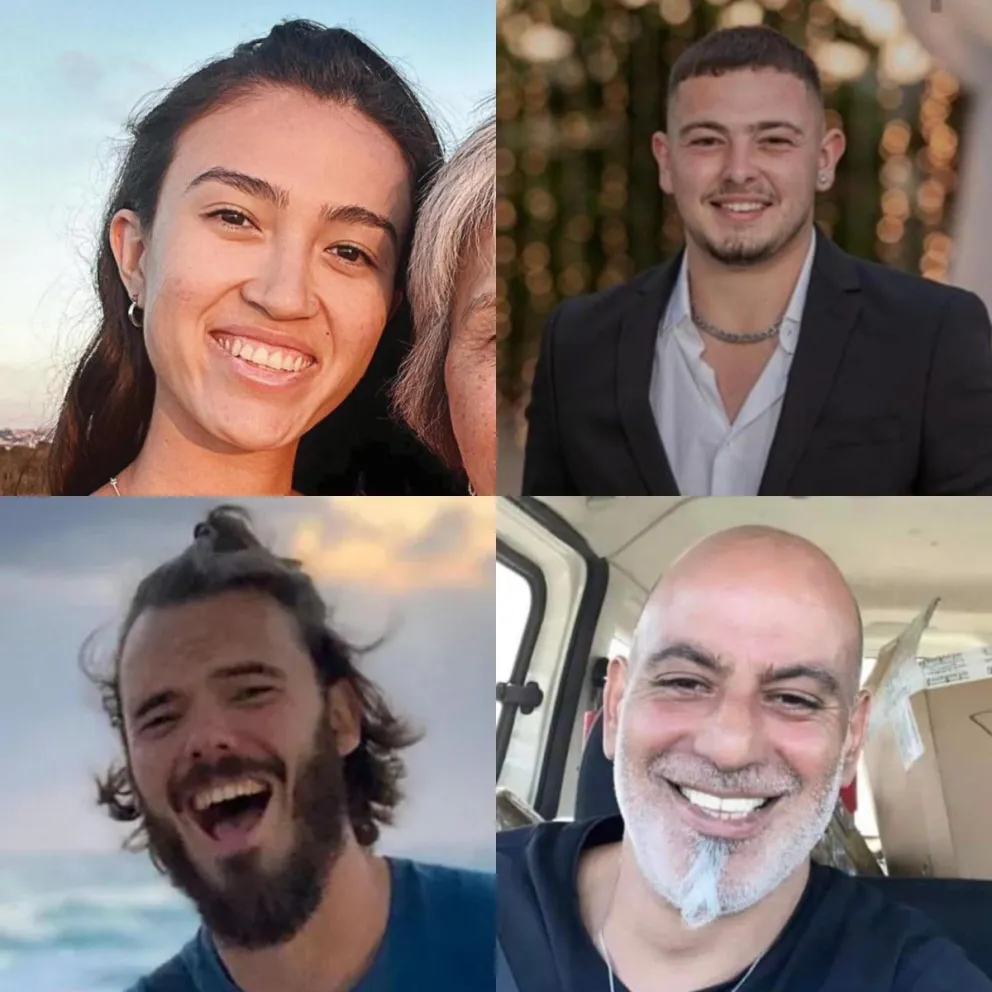 El Ejército israelí anunció este sábado el rescate de cuatro rehenes en dos lugares del campo de refugiados de Nuseirat. Foto: EFE