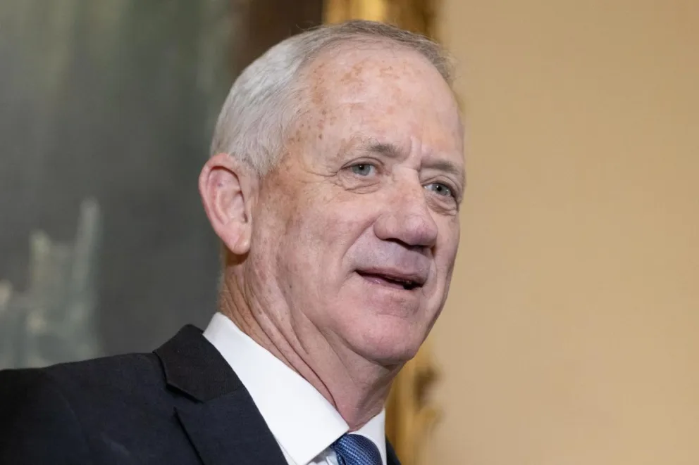 El ministro del gabinete de guerra, Benny Gantz, podría renunciar esta tarde. Foto: EFE