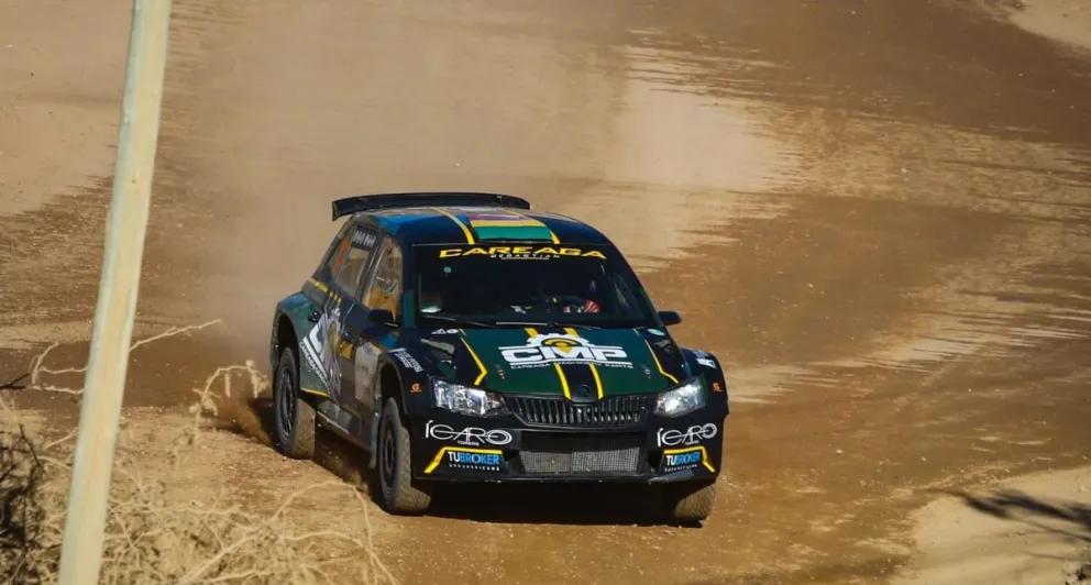 Careaga en plena carrera del Óscar Crespo. Foto: Jordy Ugarte.