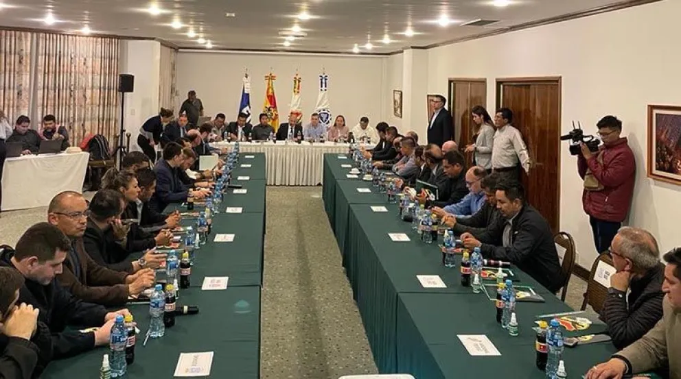 Un congreso anterior de la entidad federativa que se realizó en la sede de GObierno. Foto: APG