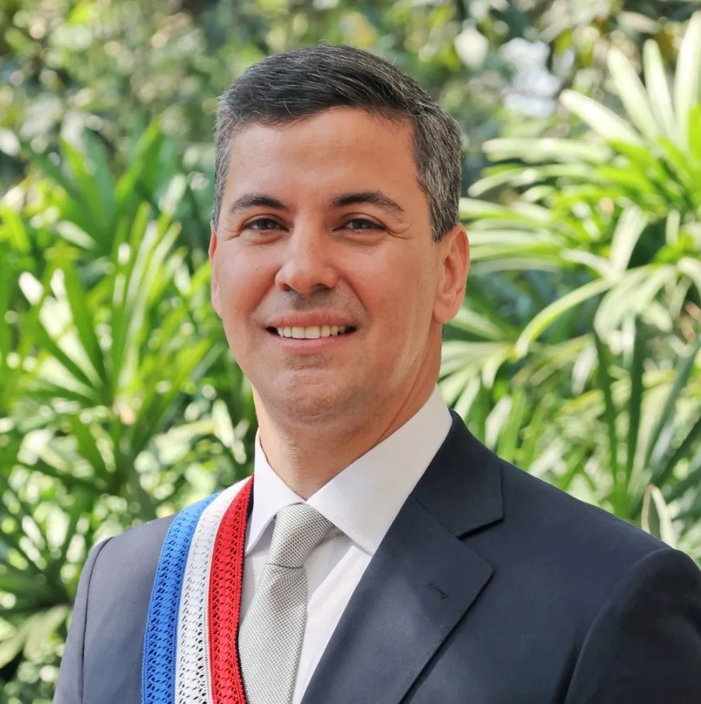 El presidente de Paraguay, Santiago Peña. Foto: Presidencia de la República de Paraguay.