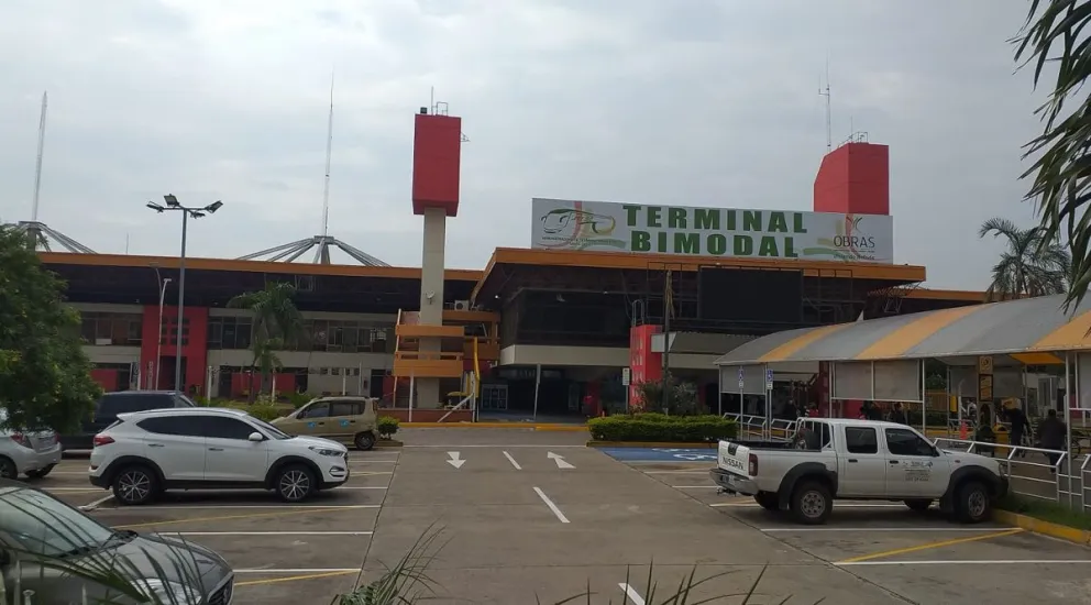 La Terminal Bimodal de Santa Cruz. Foto: ABI