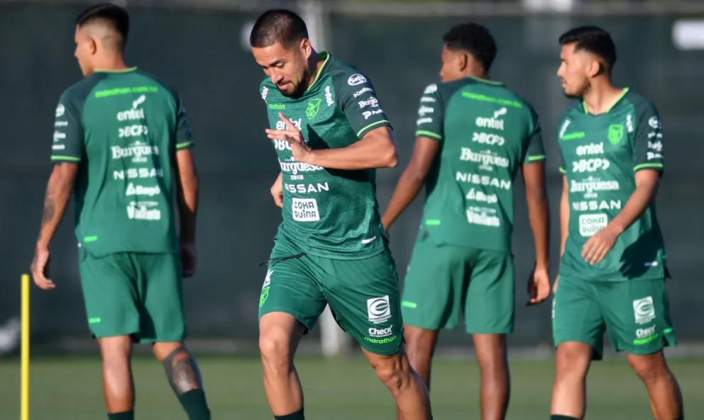 Rodrigo Ramallo, uno de los que podría ingresar desde el vamos en el juego de mañana. Foto: FBF